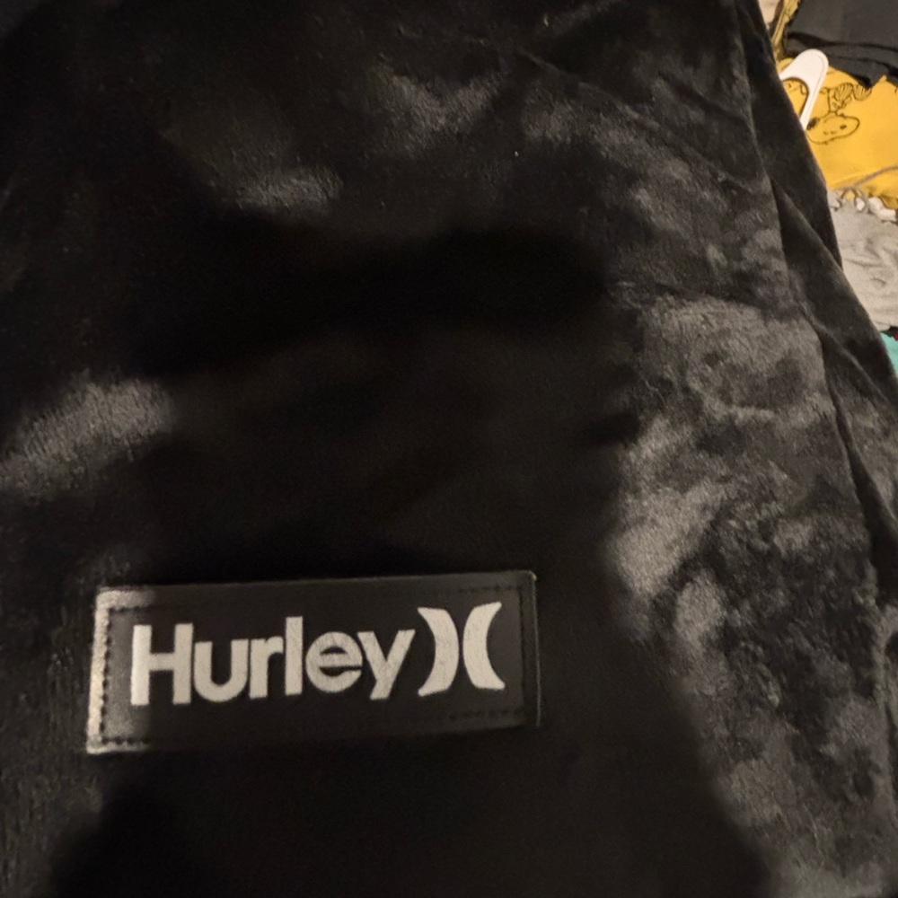 Hurley Plush Black Jacket